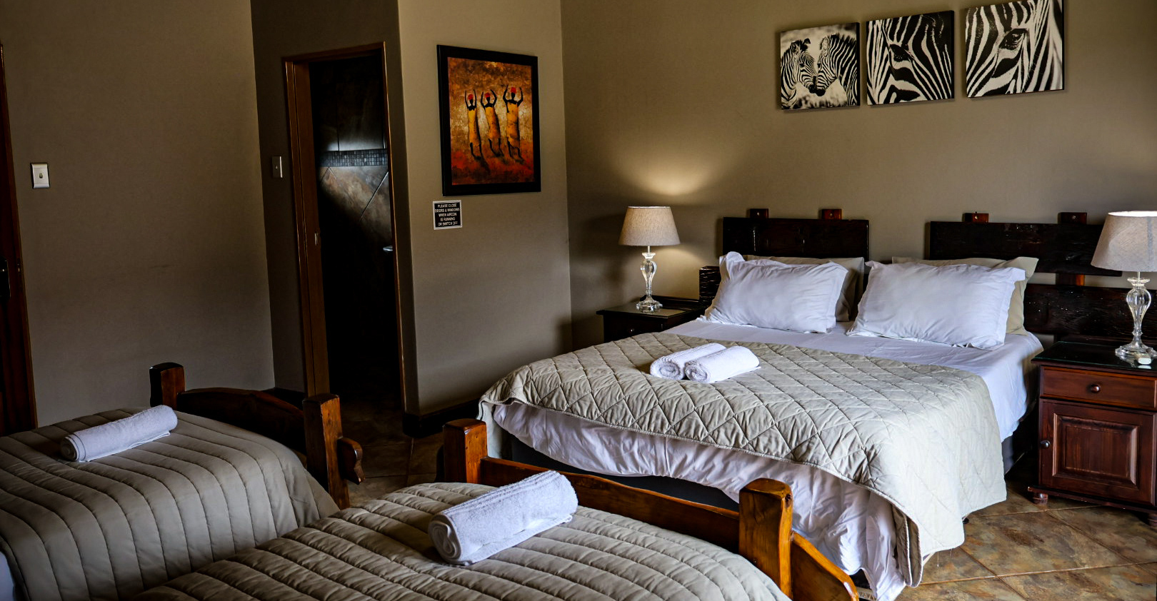 luxury tent africa interior